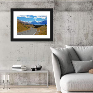 Path Towards Mount Cook Wall Art