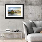 Ulun Danu Beratan Temple at Sunrise Wall Art
