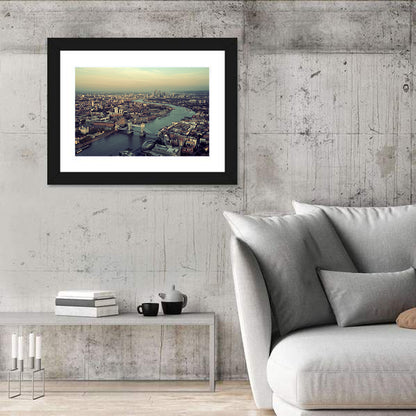 London Rooftop View Wall Art