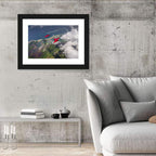 Wingsuit Duo Over Palau Coast Wall Art