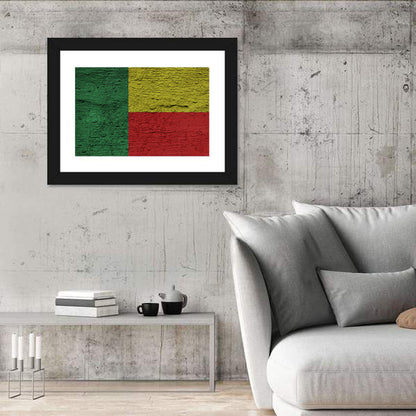 Flag Of Benin Wall Art