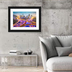 Shanghai Highway Skyline Wall Art