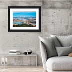 Haicang Suspension Bridge at Dusk Wall Art