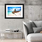 Railay Beach Long-tail Boats Wall Art