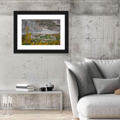 Hunza Valley In Pakistan Wall Art