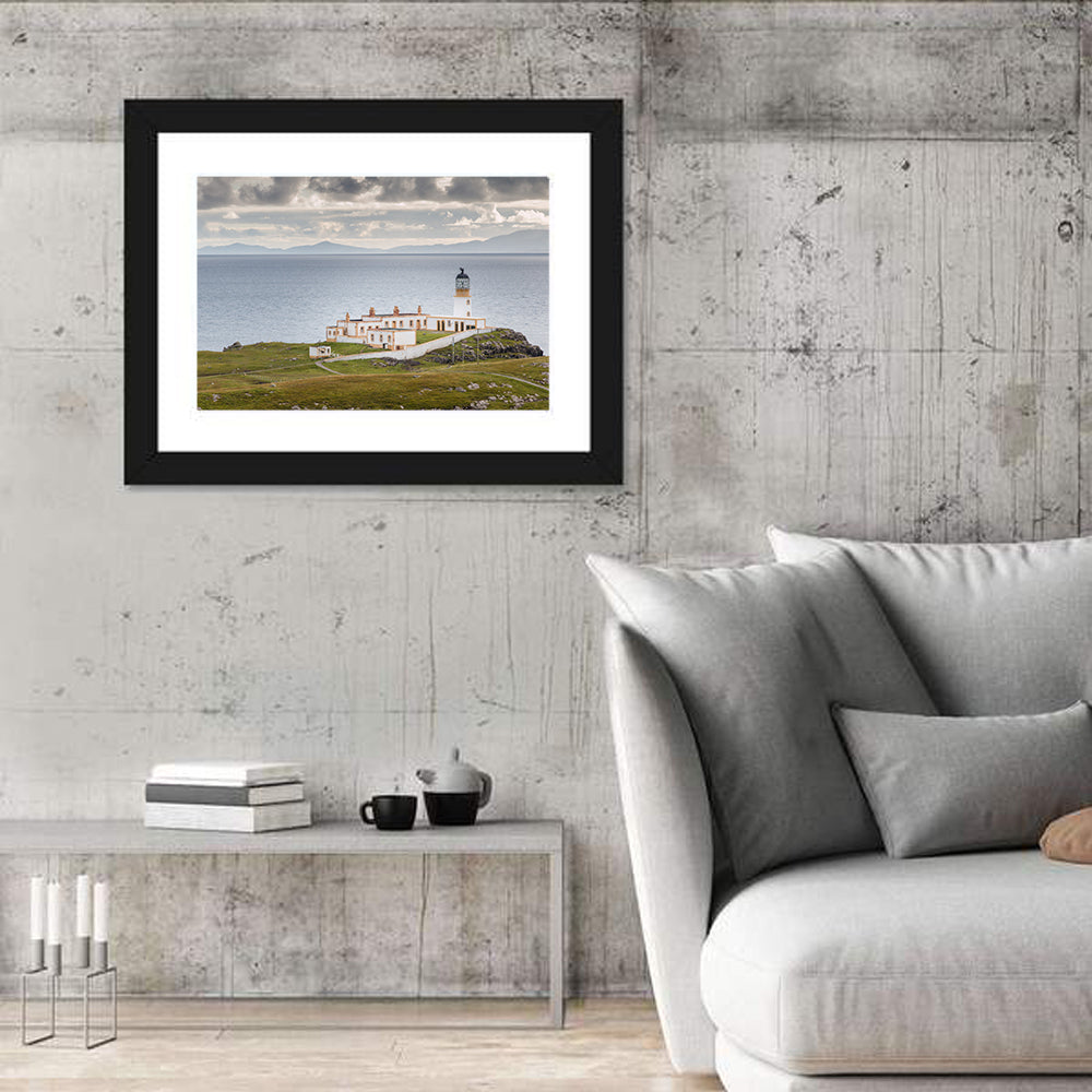 Neist Point Lighthouse, Isle of Skye Wall Art in a room, landscape