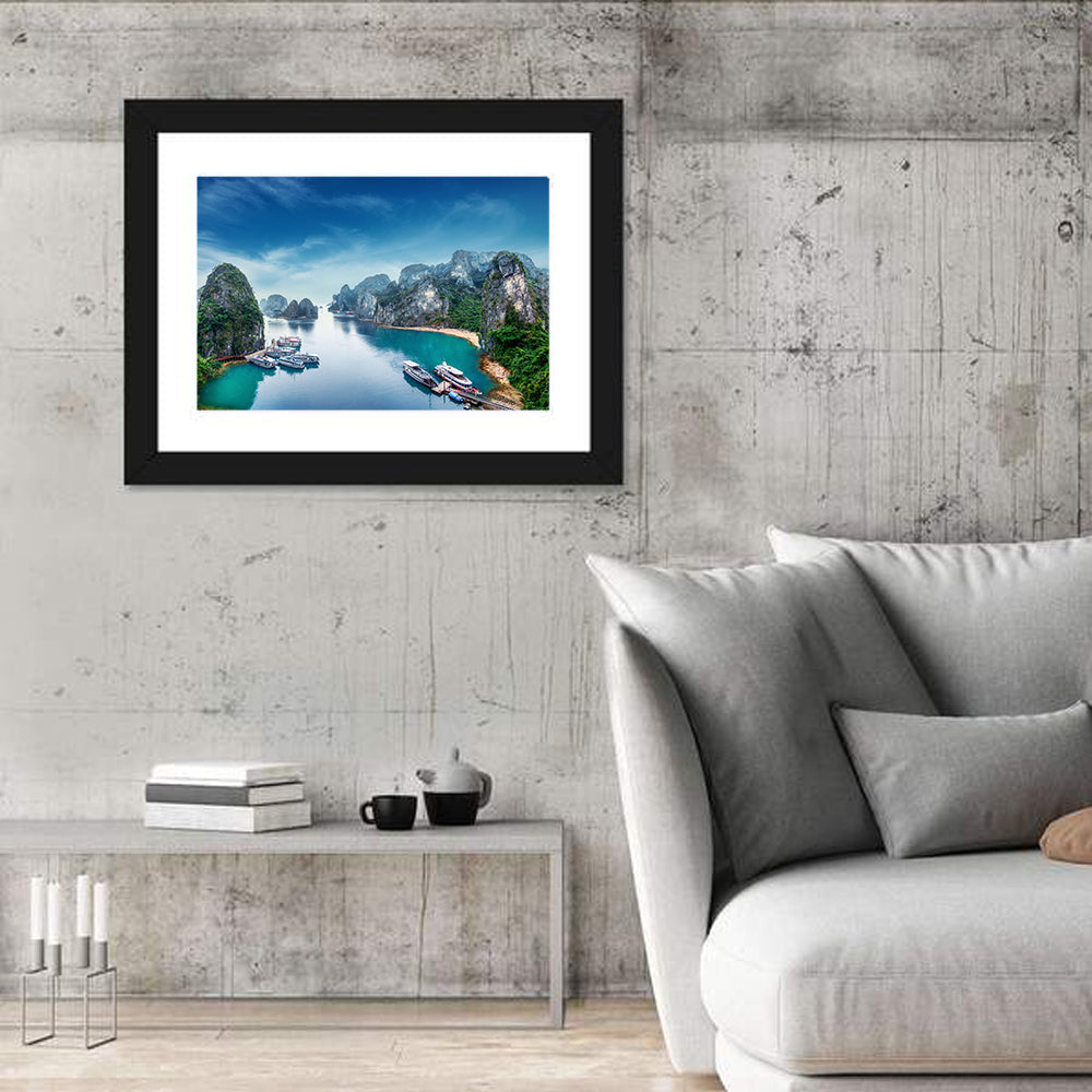 Ha Long Bay Karst Panorama Wall Art