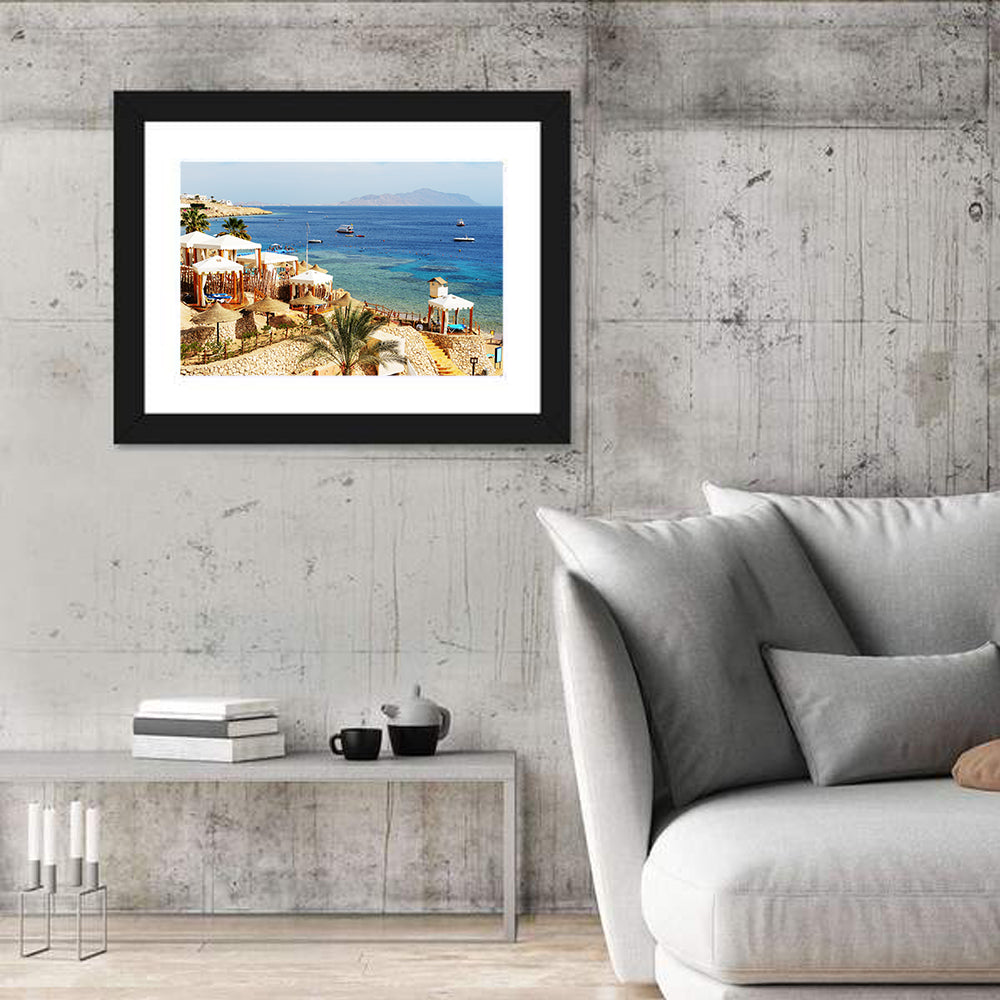 Sharm El Sheikh Beach Resort Wall Art in a room, landscape