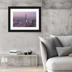 Kingdom Centre Riyadh at Dusk Wall Art