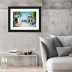 Cobblestone Path to the Sea Wall Art