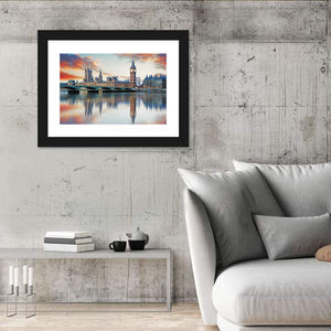 Big Ben & Houses Of Parliament UK Wall Art