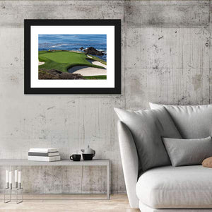 Golf Field At Pebble Beach Wall Art