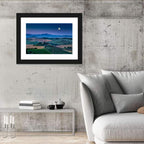 Moonlit Tuscan Hills Wall Art