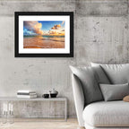 Caribbean Sunset Cloudscape Wall Art