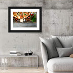 Seafood Pizza with Mussels and Tomatoes Wall Art