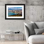 Honolulu Skyline Over Waikiki Beach Wall Art