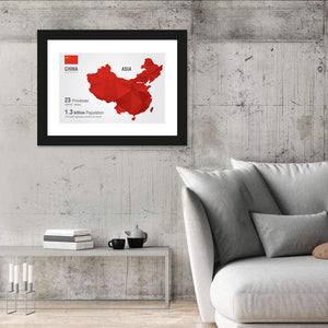 China Map Wall Art
