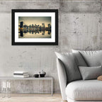 Brooklyn Bridge at Dusk, Manhattan Skyline Wall Art