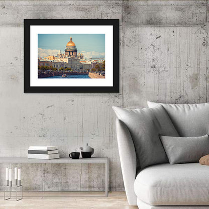 The Dome Of St Isaac's Cathedral Wall Art