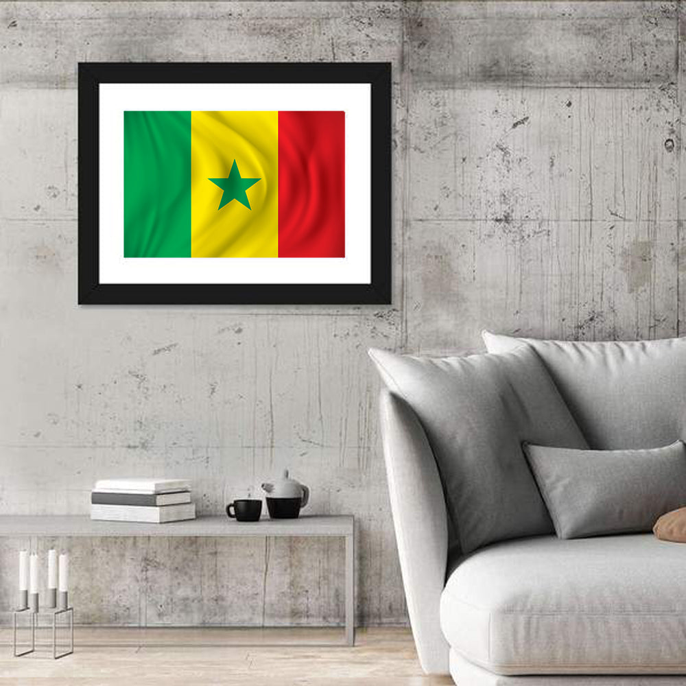 Flag of Senegal Wall Art