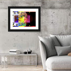 Eye of Time Collage Wall Art
