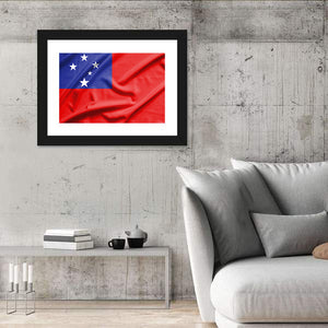 Flag Of Samoa Wall Art