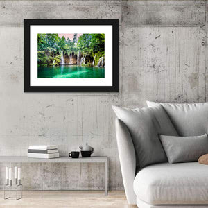 Waterfalls In Plitvice Lakes Wall Art