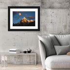 Sunrise Over Paiyu Peak Wall Art