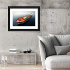 Container Ship at Sea Wall Art