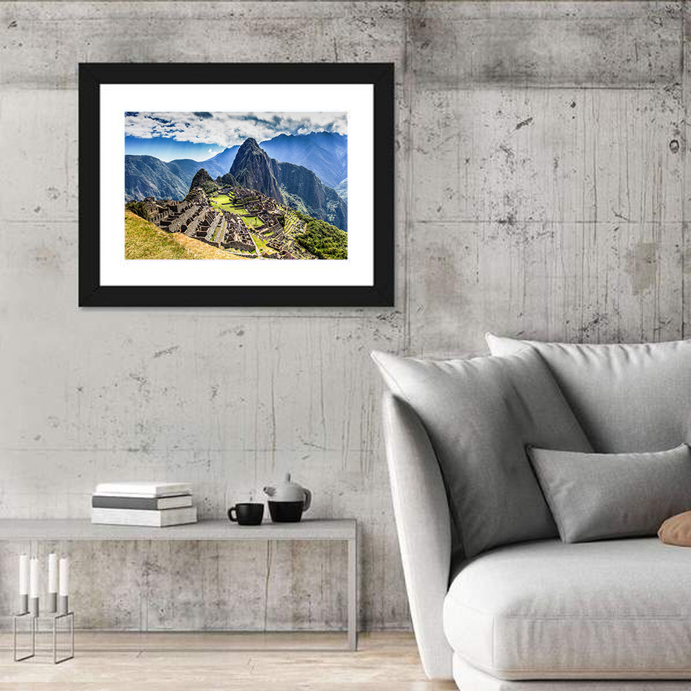 Machu Picchu, Lost City of the Incas Wall Art in a room, landscape