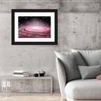 Spiral Galaxy in Deep Space Wall Art