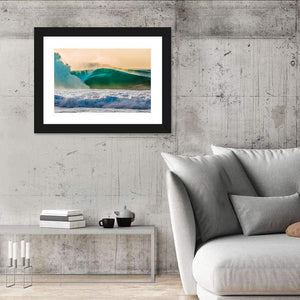 Bonzai Pipeline Surf Wave  Wall Art