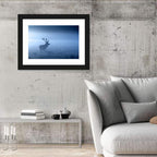 Red Deer Stag Silhouette Wall Art