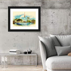 Seoul Skyline with N Seoul Tower Wall Art