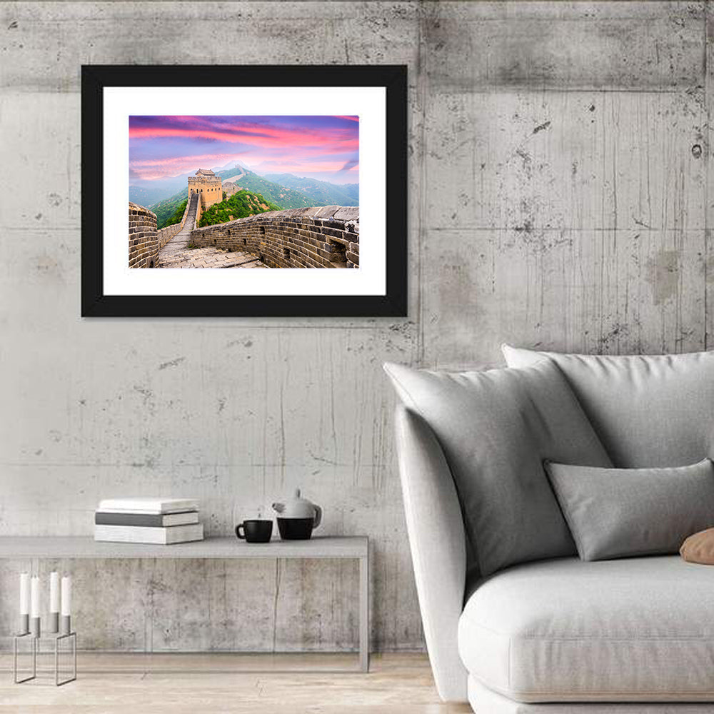 Great at Dusk Wall Art in a room, landscape