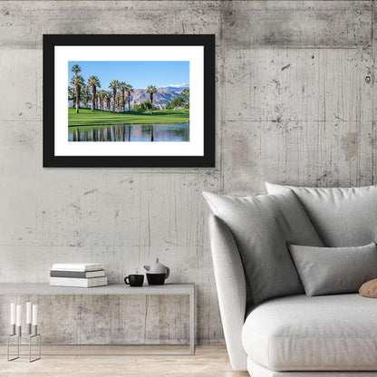 Golf Course In Palm Desert California Wall Art