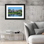 Palm Desert Golf Course with Lake Wall Art