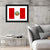 Peruvian Flag With National Emblem Wall Art