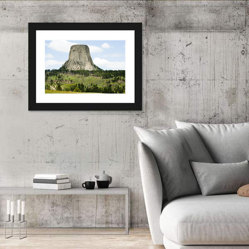 Devils Tower Columnar Monolith Wall Art