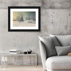 Winter Tundra Landscape Wall Art