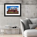 Red Fort Facade, Delhi Wall Art