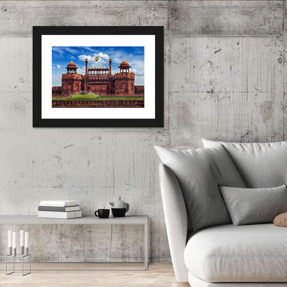 Red Fort Facade, Delhi Wall Art