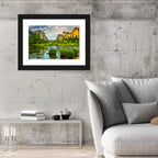 Yosemite Valley River Wall Art