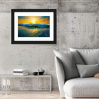 Breaking Wave at Sunrise Wall Art