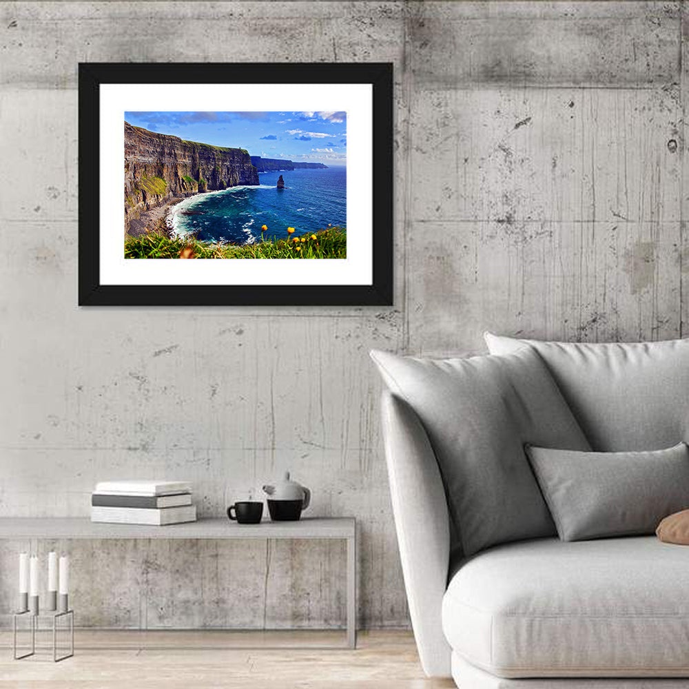 Cliffs of Moher, Lahinch Ireland Wall Art in a room, landscape