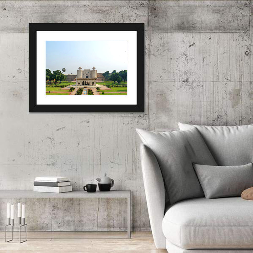 Alamgiri Gate Lahore Fort Wall Art in a room, landscape