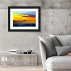 Tranquil Ocean Sunset Wall Art