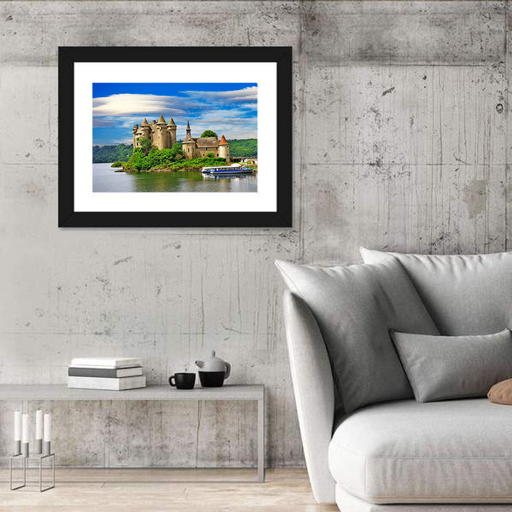 Château De La Roche Jagu, Lanleff France Wall Art in a room, landscape
