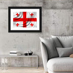 Flag of Georgia Wall Art