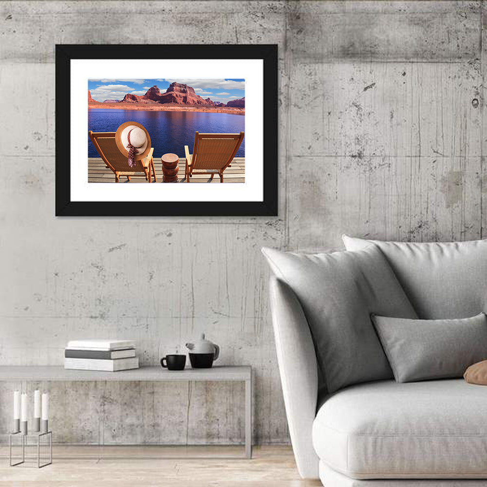 Lake Powell Dock View Wall Art